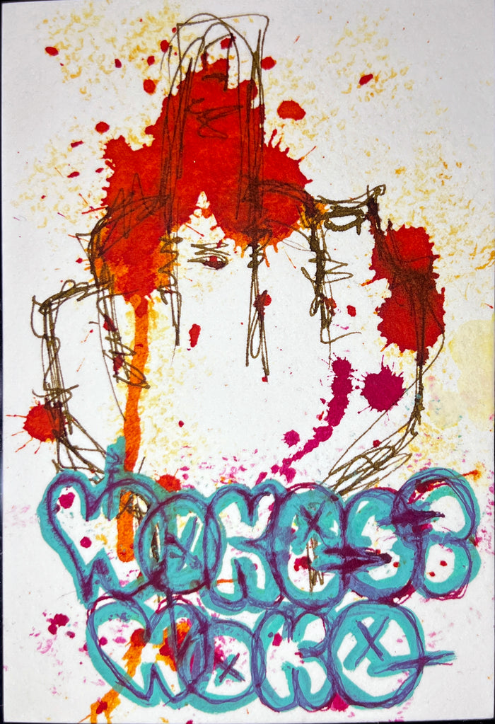 Wokest Woke Finger 001 - Original Art