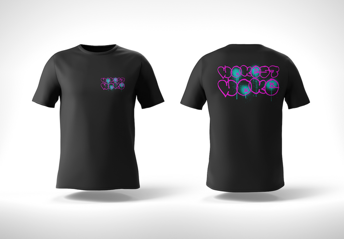 Wokest Woke - HOT PINK Logo Drip (double-sided)